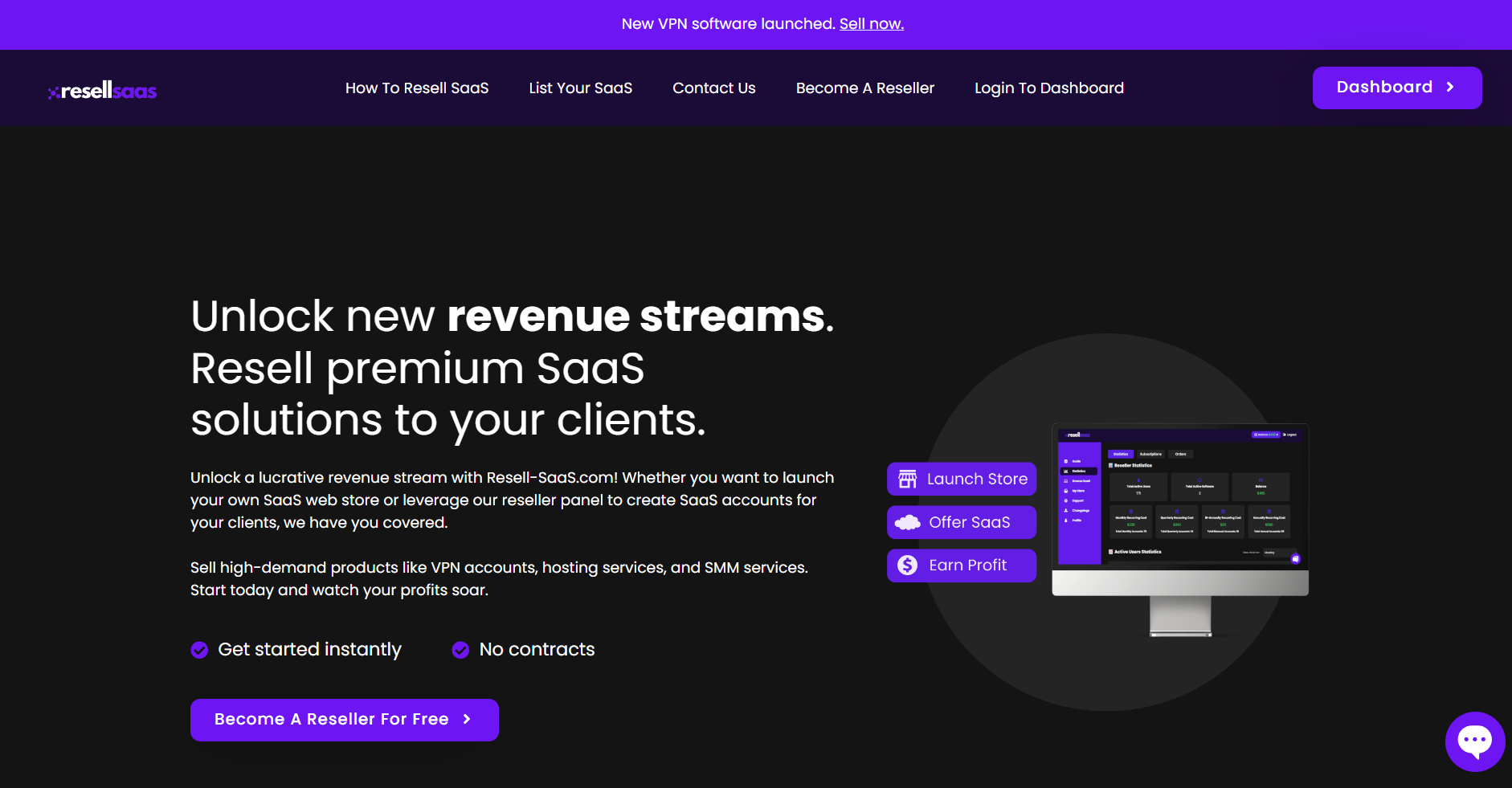 Resell SaaS