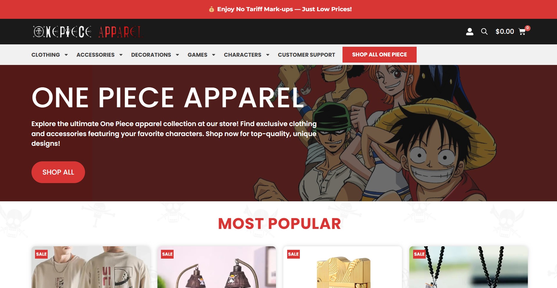 One Piece Apparel