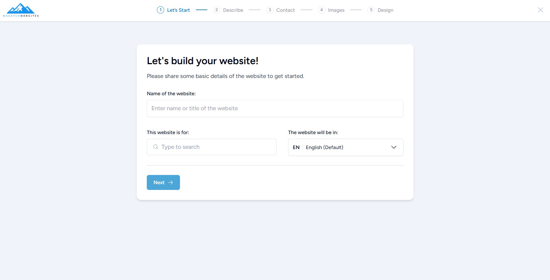 Create Website