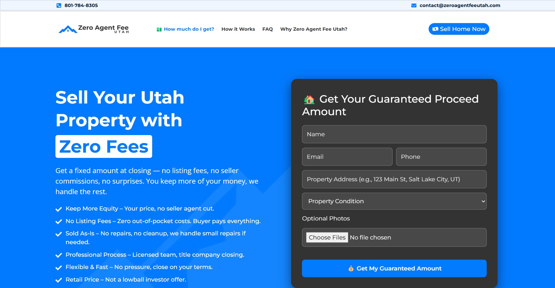 Zero Agent Fees Real Estate